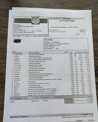 Volvo XC 60 cena 60900 przebieg: 261000, rok produkcji 2014 z Rzeszów małe 436